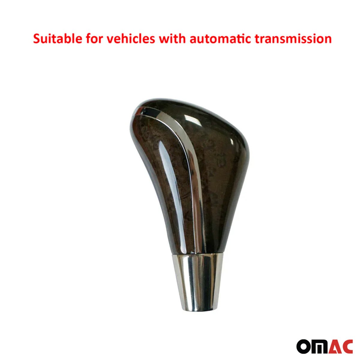 Mercedes Benz W210 Gear Shift Knob - Omac - Bajonet-Birdeye With Chrome - '96-'03